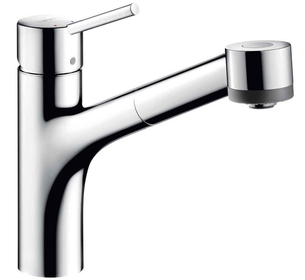 Hansgrohe 06462000 Talis S Kitchen Faucet, 2-Spray Pull-Out, 1.75 GPM