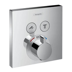 Hansgrohe 15763001 ShowerSelect Single Handle Thermostatic Valve Trim in Chrome