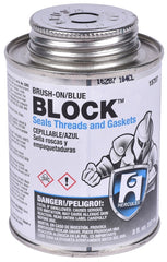 Hercules 15-707 Block Thread Sealant 0.5pt Screw Cap with Brush