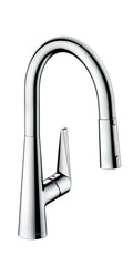 Hansgrohe 72813001 Talis S HighArc Kitchen Faucet, 2-Spray Pull-Down, 1.75 GPM