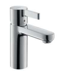 Hansgrohe 31060001 Metris S Single Handle Monoblock Bathroom Sink Faucet in Chrome