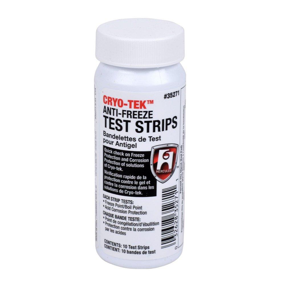 Hercules 35-271 Cryo-Tek 2 x 5 in. White Test Strip