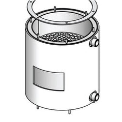 Lochinvar 100275478 Heat Exchanger Assembly OMBI ASME NKB/NKC110