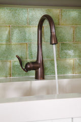 Moen 5995ORB Arbor Single Handle Bar Faucet 1.5 GPM Oil Rubbed Bronze