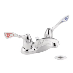 Moen 8810 M-BITION Two Handle Centerset Bathroom Sink Faucet in Polished Chrome