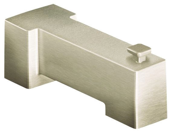 Moen S3896BN 90 Degree Diverter Tub Spout in Brushed Nickel