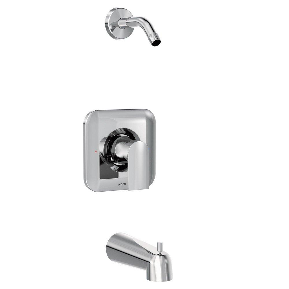 Moen T2473NH Single Handle Bathtub & Shower Faucet in Polished Chrome (Trim Only)