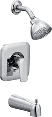 Moen T2813 Rizon One Handle Single Function Bathtub & Shower Faucet in Polished Chrome (Trim Only)