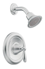 Moen T62152EP Brantford One Handle Single Function Shower Faucet in Chrome (Trim Only)