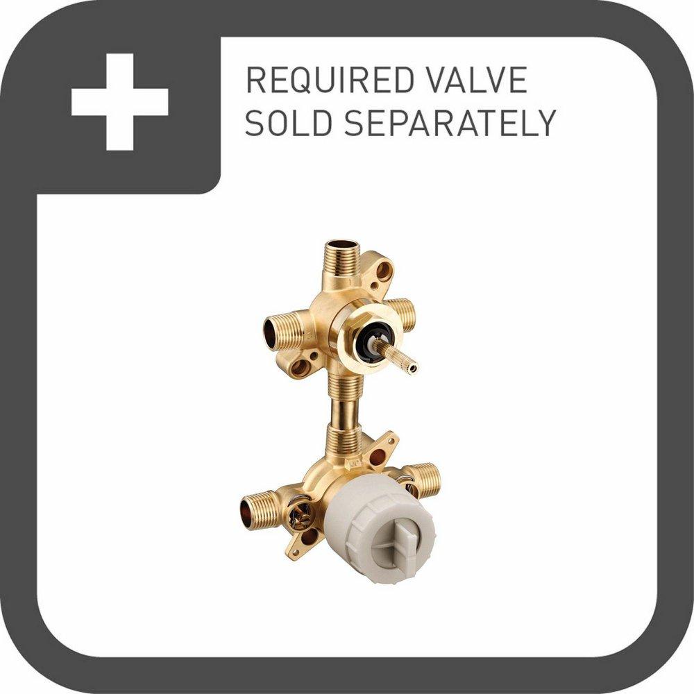 Moen UTS9211BG Colinet Two Handle Diverter Valve Trim in Brushed Gold