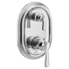 Moen UTS9211 Colinet Two Handle Diverter Valve Trim in Chrome