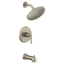 Moen UT3003EPBN Gibson M-core 2-Series Eco Performance 1-Handle Tub and Shower Trim Kit in Brushed Nickel