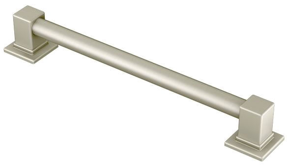 Moen YG8818BN 90 Degree 18 in. Grab Bar in Brushed Nickel