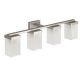 Moen YB8864BN 90 Degree 4-Light Vanity Light Fixture in Brushed Nickel