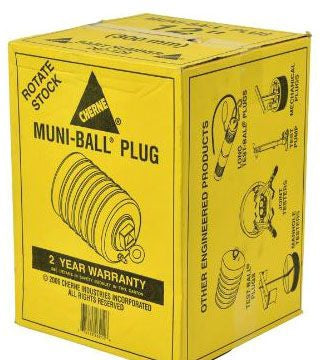 Oatey 262129 Muni-Ball Test Ball Plug 12 Inch