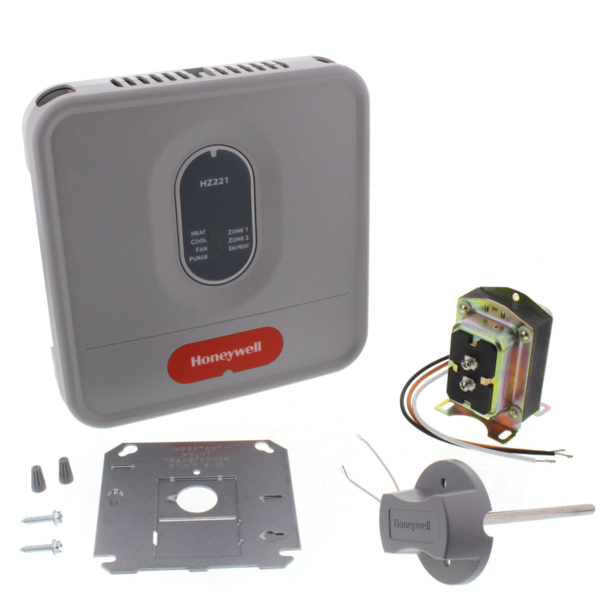 Honeywell Home HZ221K TrueZONE Kit with DATS, Transformer and HZ221 Panel