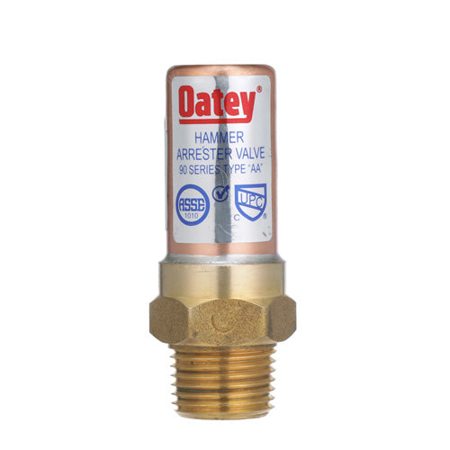 Oatey 39177 1/2 Quiet Pipes Male Straight Hammer Arrestor AA