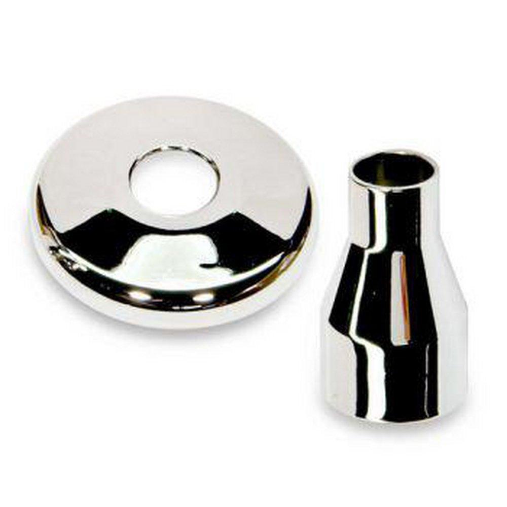 Uponor F5650500 ProPEX 1/2 in. Plastic Solid Escutcheon in Chrome