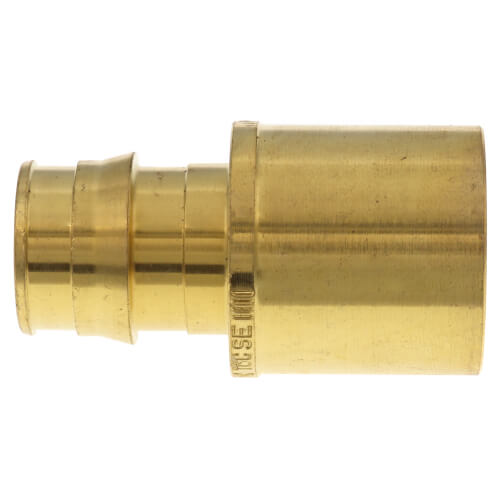 Uponor Q5507510 ProPEX Brass Fitting Adapter 3/4 PEX x 1 Copper