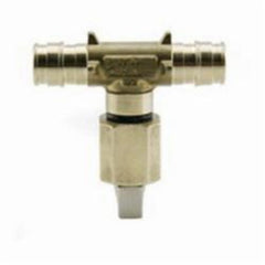 Uponor LF4786025 ProPEX 1/2 x 1/4 in. Brass 250 psi PEX x OD Tube Shut Off Valve