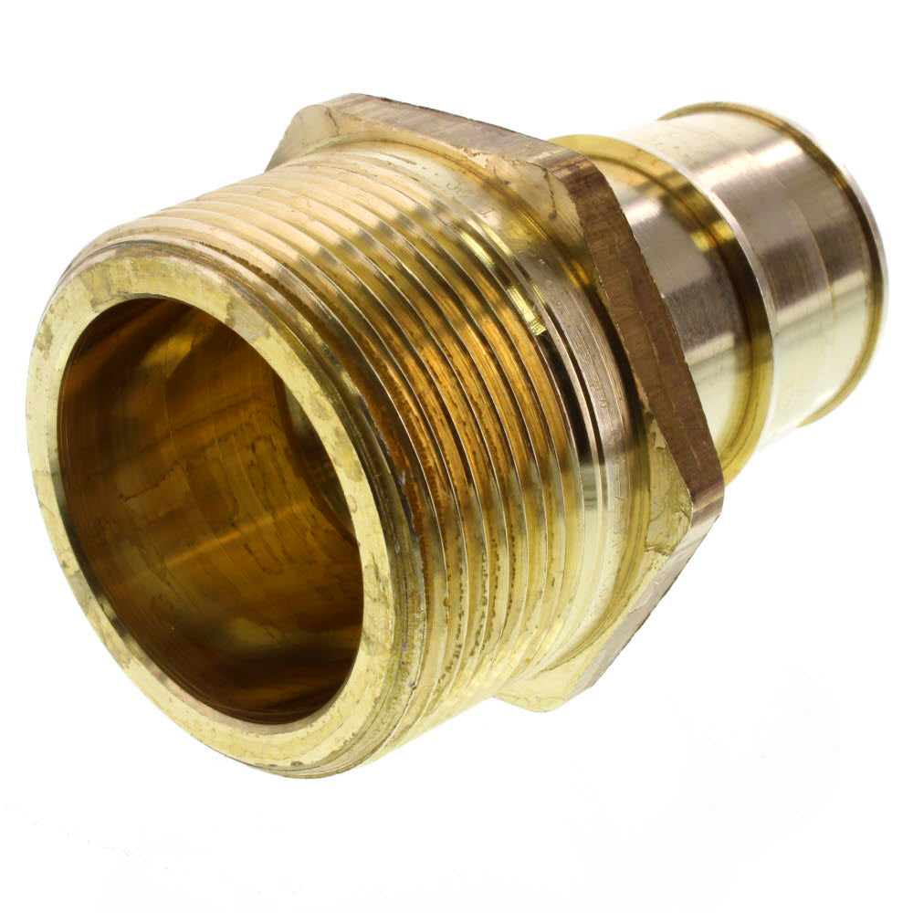 Uponor Q5522020 Wipex 2 in Brass PEX Expansion x 2 in MPT Adapter