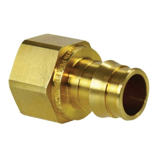 Uponor Q5571313 1-1/4 FNPT ADPTR BRASS FEMALE THRD ADAPTER