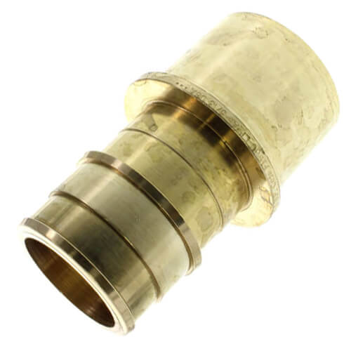 Uponor Q5502020 2 ProPEX x 2 Male Sweat Copper Fitting Adapter (Brass)