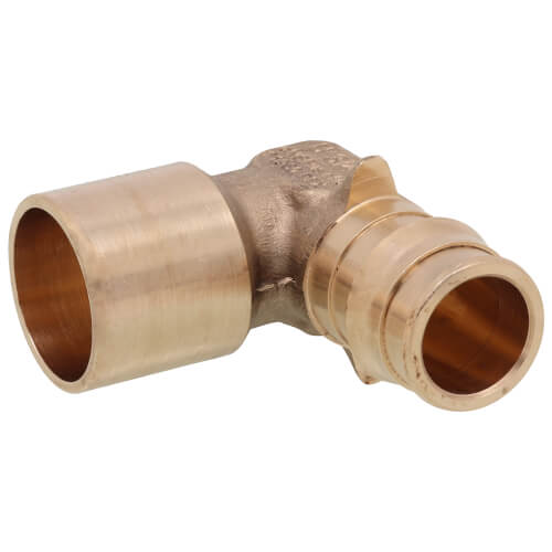 Uponor Q4387575 ProPEX Baseboard Elbow 3/4 PEX x 3/4 Copper Adapter