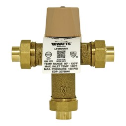 Watts Regulator LFMMVM1-US1/2 Mixing Valve LFMMV Thermostatic 1/2 Inch Socket Replacement MPN