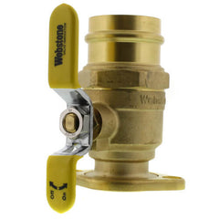 Webstone 81407HV 2 Press Full Port Forged Brass Uni-Flange Isolator Flange