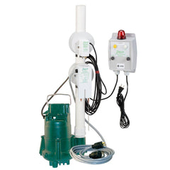 Zoeller 940-0006 1-1/2 in. 2/5 hp 69 gpm 115V High Head Effluent Pump with Switch