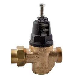 Apollo 36C10301 Pressure Reducing Valve Water 1/2 Inch Single Union Female Bronze 25-75 PSI