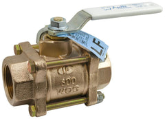 Apollo Valves 82LF10801 82LF-100 Series 2 in. Bronze Full Port FNPT 600# Ball Valve