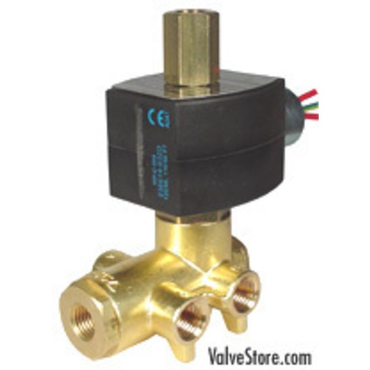 Asco EF8345G001 Solenoid Valve 4Way 120AC 1/4IN NPT