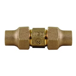 AY McDonald 74758-34 Coupling 3/4 Inch Copper Flare Lead Free Brass 5120-144