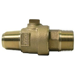 AY McDonald 73121B-34 Corporation Stop Lead Free Brass 3/4 Inch CC x Male INTL Drive Threaded