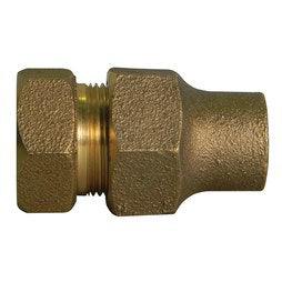 AY McDonald 74742-5834 Adapter Lead Free Brass 5/8 x 3/4 Inch Special Purpose Thread x Flare Copper 5120-127