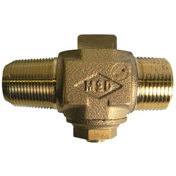 Ay McDonald 73121-12 Corporation Stop Plug Style Lead Free Brass 1/2 x 3/4 Inch CC x Male