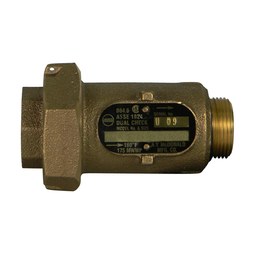 AY McDonald 711-3LK33 Check Valve 3/4 Inch Lead Free Water Meter Inline Dual FxMale K