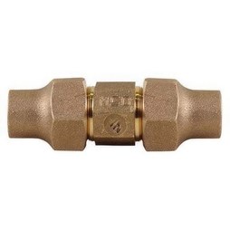 AY McDonald 74758-114 Coupling Lead Free Brass 1-1/4 Inch Copper Flare