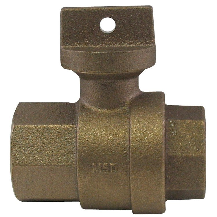 AY McDonald 76101-2 Curb Stop 2 Inch Lead Free Brass FPT 5129-119