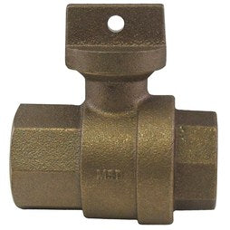 AY McDonald 76101-114 Curb Stop 1-1/4 Inch Lead Free Brass FPT