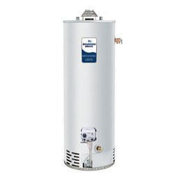 Bradford White RG250S10N Water Heater Residential Short Natural Gas 50 Gallon Amospheric Vent 50K BTU 10 Year Warranty