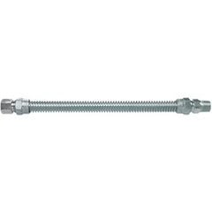 Dormont 20-3132-24 Gas Connector 20 1/2x24 MalexFemale Stainless Steel