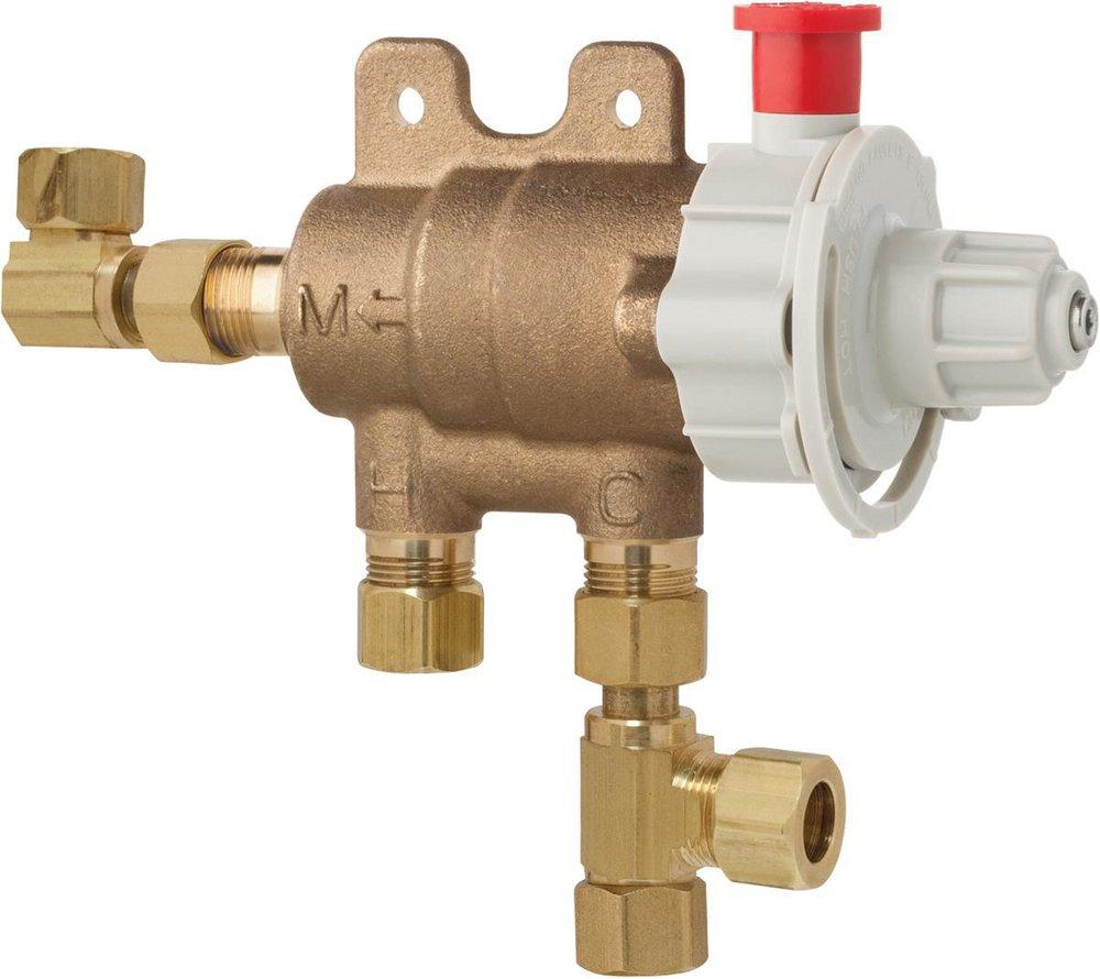 Chicago Faucets 131-CFMAB Ecast 3/8 in Compression Thermostatic Valve