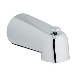 Grohe 13611000 Tub Spout with Diverter Starlight Chrome 5L Inch