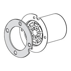 HTP 65116604 Burner with Gasket for 120WC/WB and 150WC