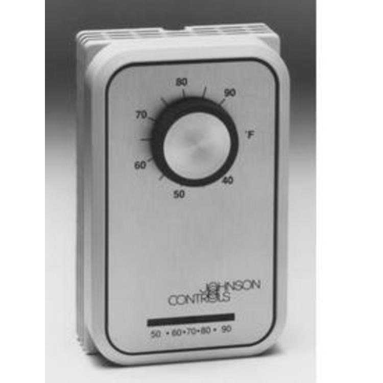 Johnson Controls T26A-14C Thermostat Energy Conservation SPDT 120/208/240/277 Volt 40-75 Degrees Fahrenheit