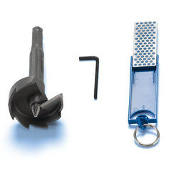 Lenox DIAF1 File Diamond 4x1-1/8 25312 File is integrated into holder with key ring