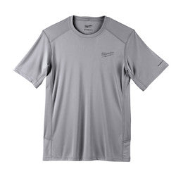 Milwaukee 414G-S WORKSKIN Lightweight Performance Shirt - Short Sleeve - Gray S